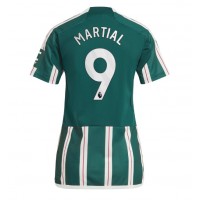Fotbalové Dres Manchester United Anthony Martial #9 Dámské Venkovní 2023-24 Krátký Rukáv